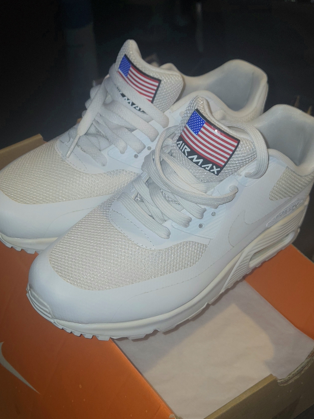 Nike Air Max 90 Hyperfuse USA White